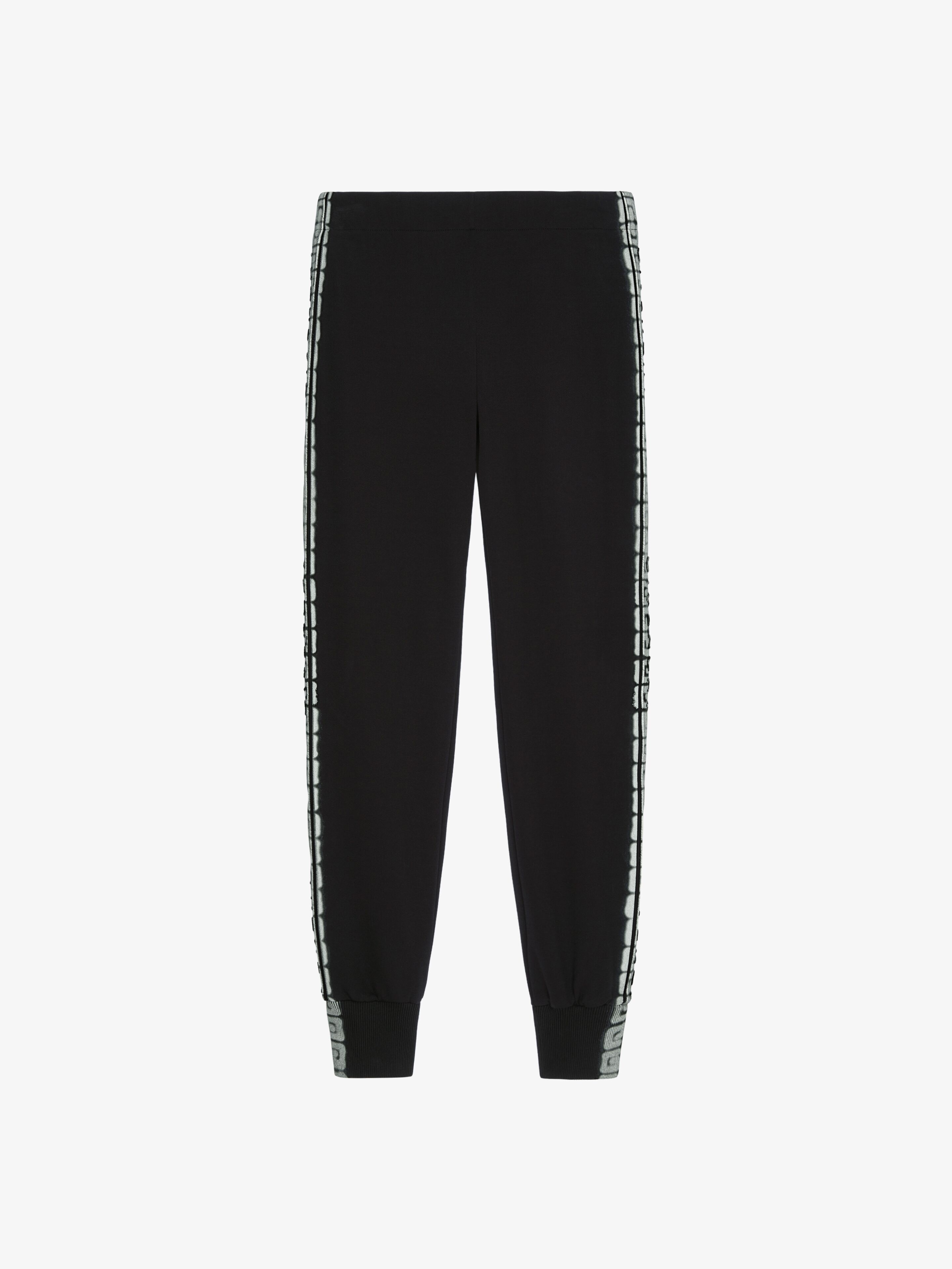 GIVENCHY 4G slim fit jogger pants with tag effect bands